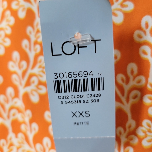LOFT brand new spaghetti strap tank top. - Picture 3 of 3